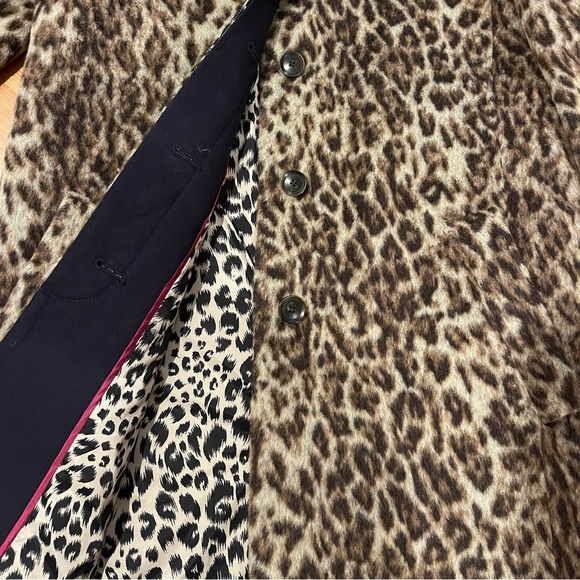 Jcrew Topcoat in Double Leopard - Picture 4 of 7